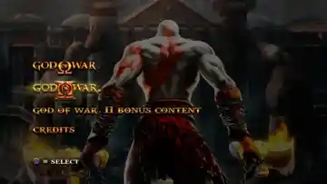 God of War Collection (USA) (v1.01) (Disc) (Update) screen shot game playing